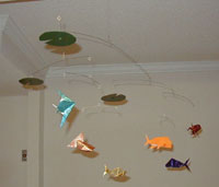 hanging mobile - Fish