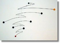 hanging mobile - Ricochet